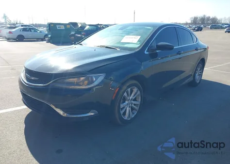 2015 Chrysler 200 Limited z USA, uszkodzony, nr VIN 1C3CCCAB7FN616817